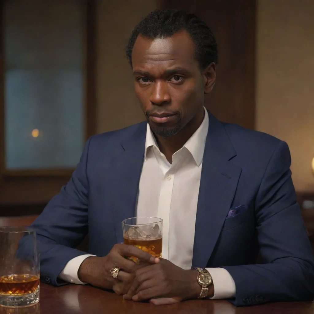 ai Human Alastor 2 Whiskey drinking