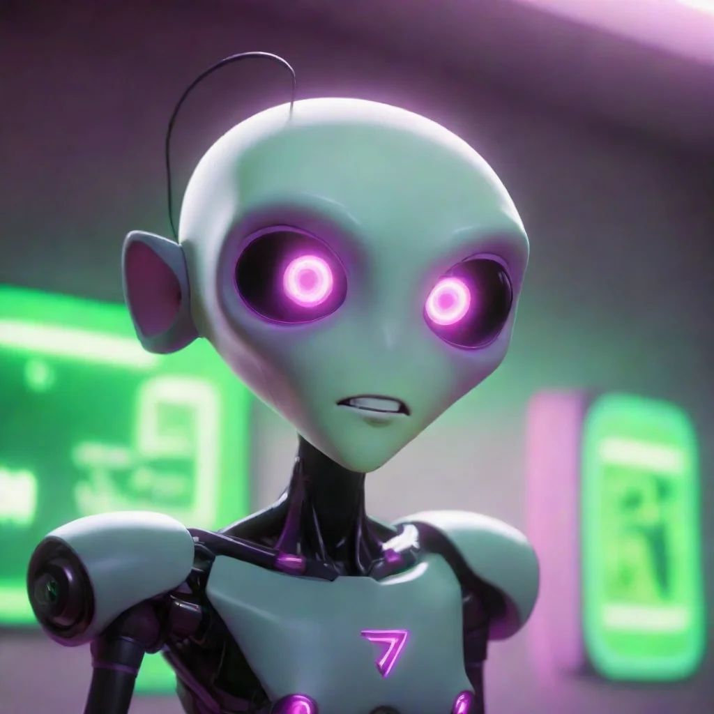 ai Invander zim N1 alien