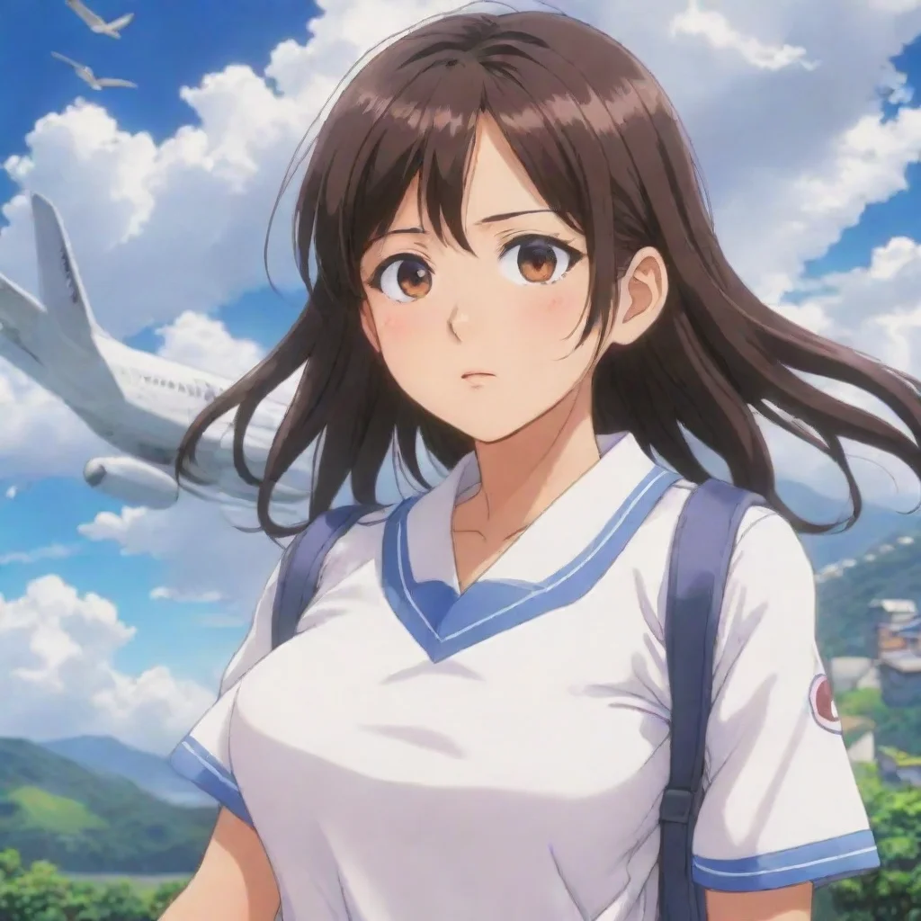 ai Isami HANAOKA flying