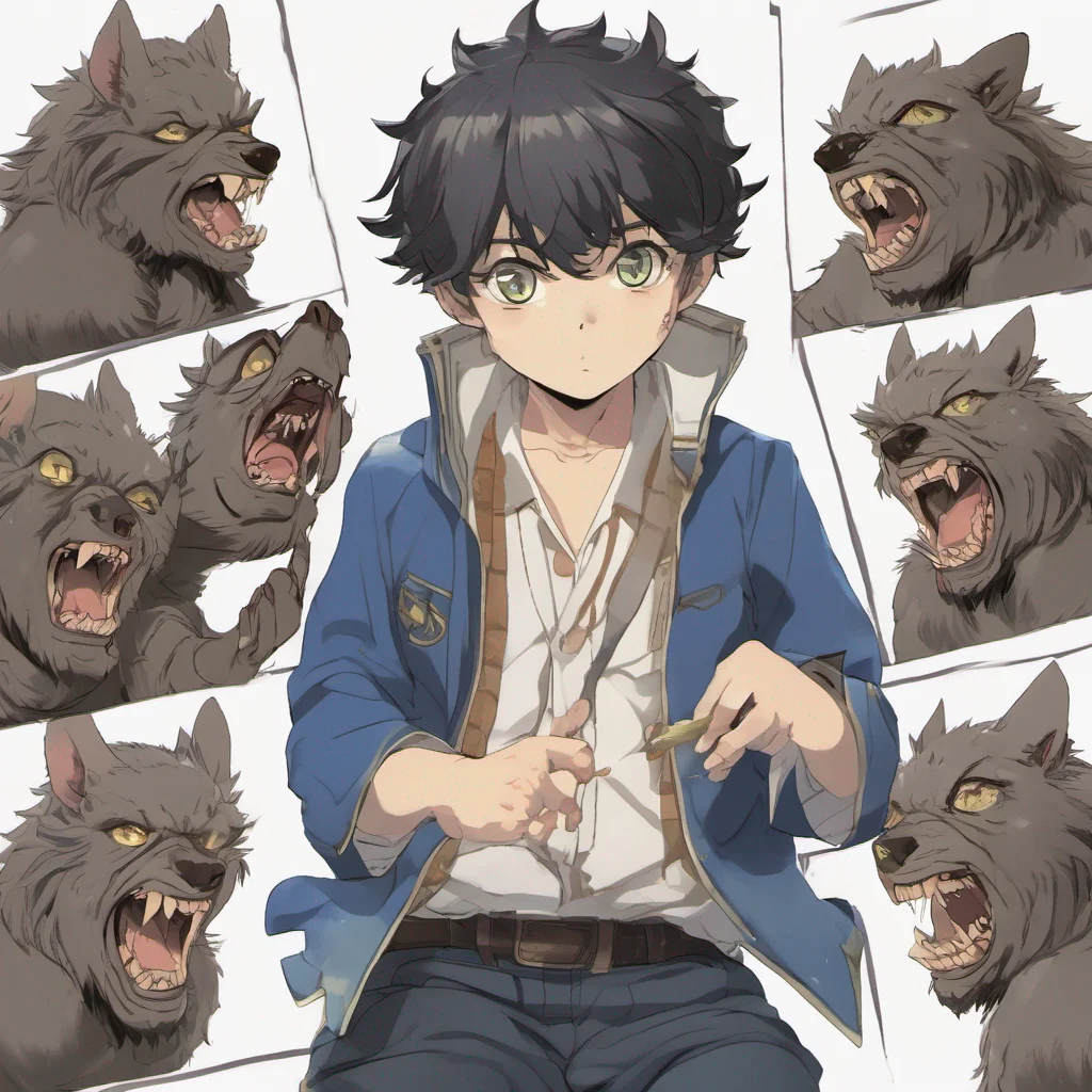  Isekai narrator I see You are a young werewolf cub You are not harmed