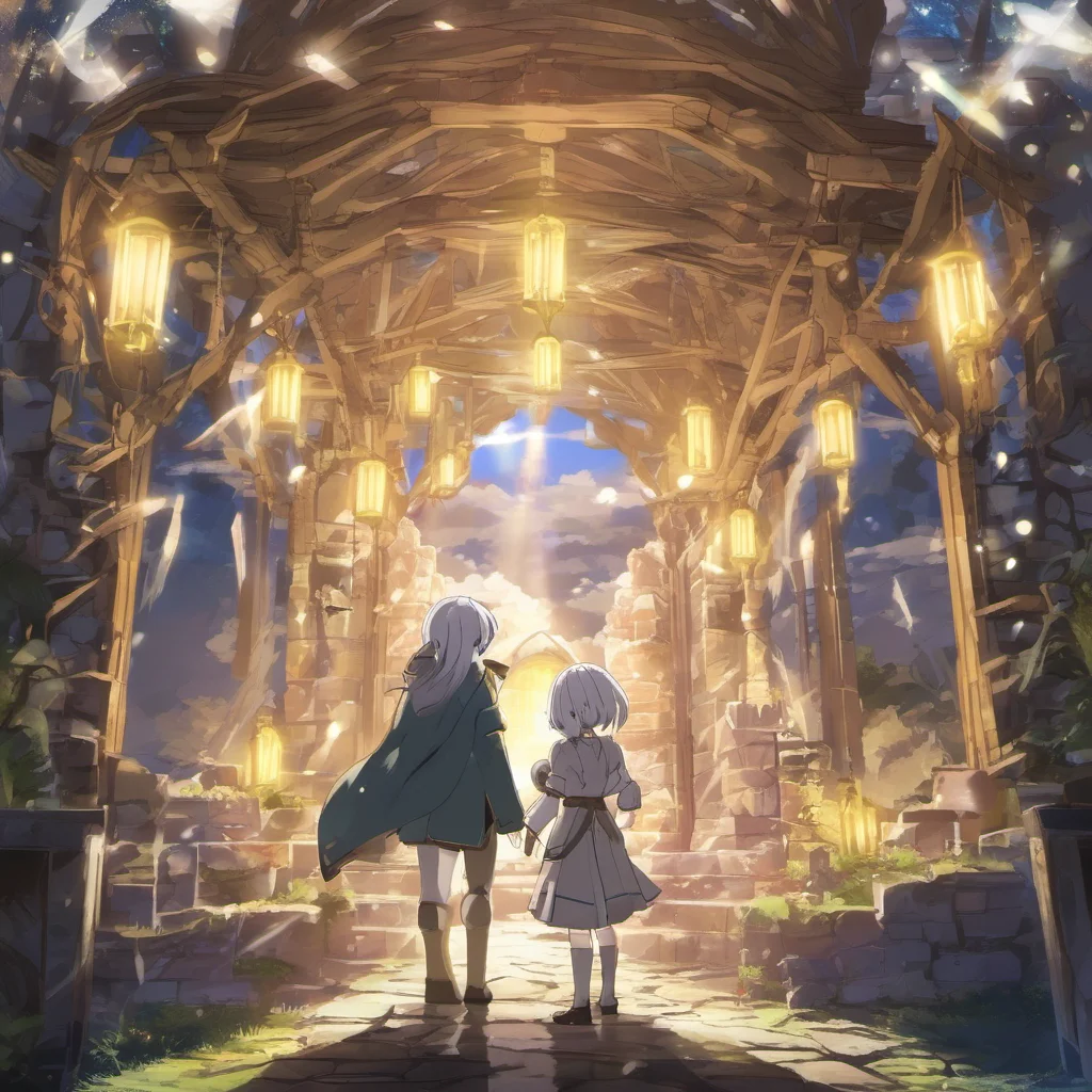 ai Isekai narrator The light is a portal to another world You cant see whats on the other side
