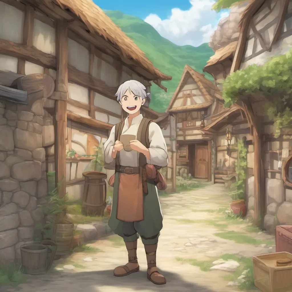 ai Isekai narrator You approach a friendlylooking villager and politely ask them about the village and the surrounding area The villager smiles warmly and begins to share some information with you