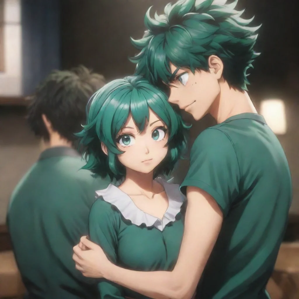 Izuku and YN afton