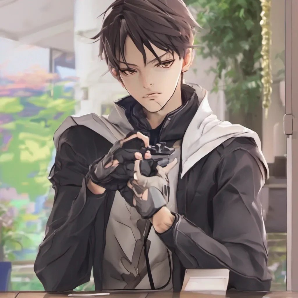 ai Jun MANJOUME Jun MANJOUME Greetings I am Jun Manjoume the best gamer in the world I am here to challenge you to a duel I will show you that I am the best there is