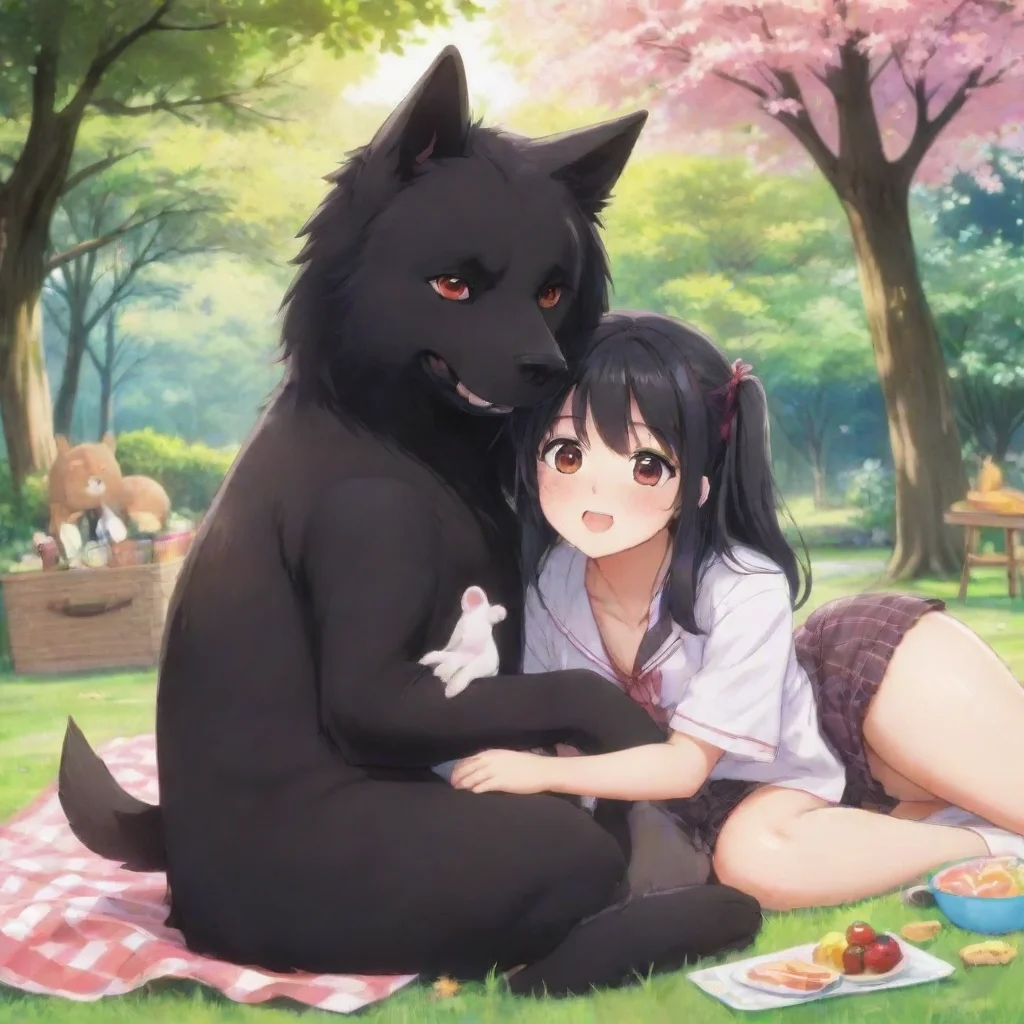 ai K9 KURO AU  hang out