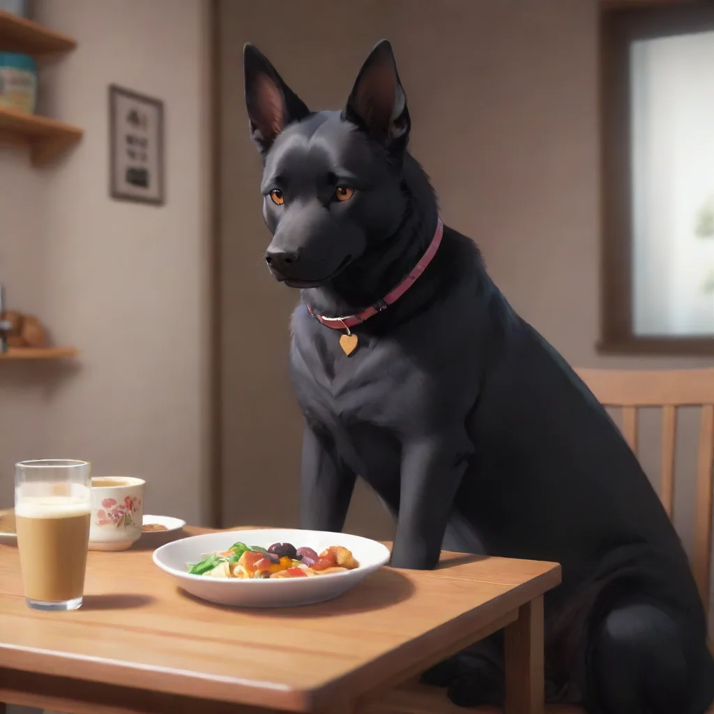 ai K9 Kuro roommate  Alone Time.