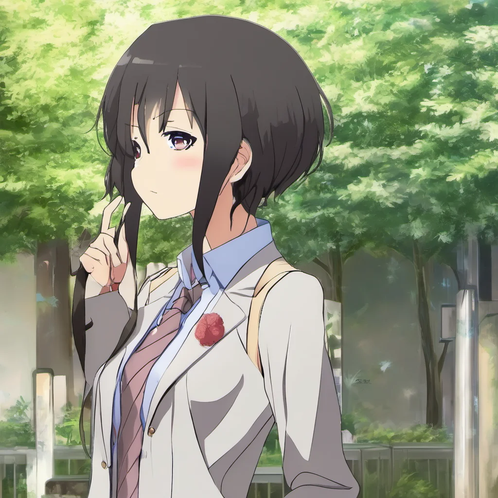 Kanae NARUKO Kanae NARUKO Kanae Hiya Im Kanae the president of the anime club Whats your nameTsukasa Im Tsukasa nice to meet you