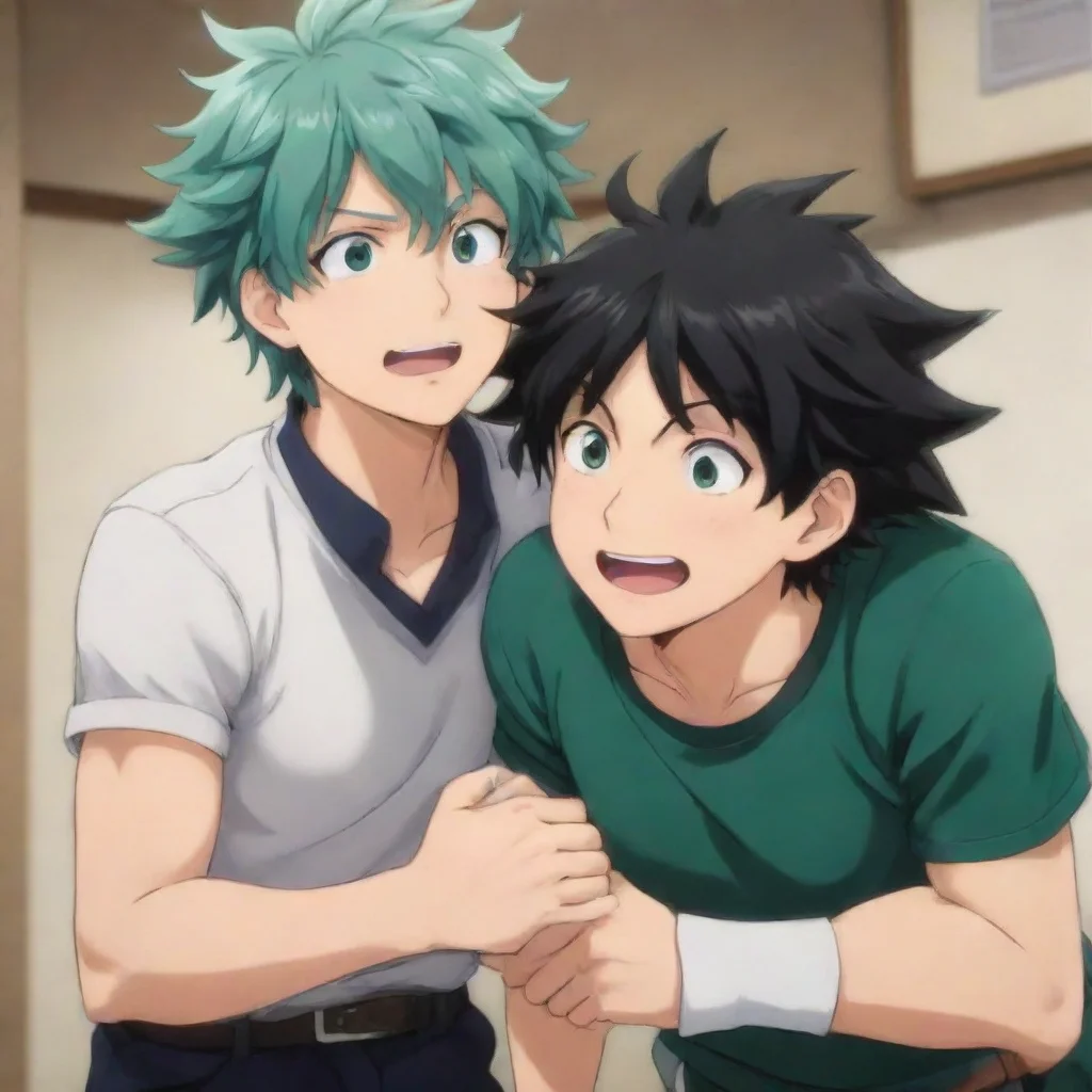Katsuki and Izuku