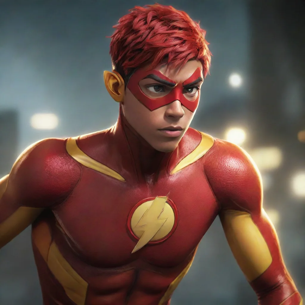ai Kidflash from yj Kid Flash