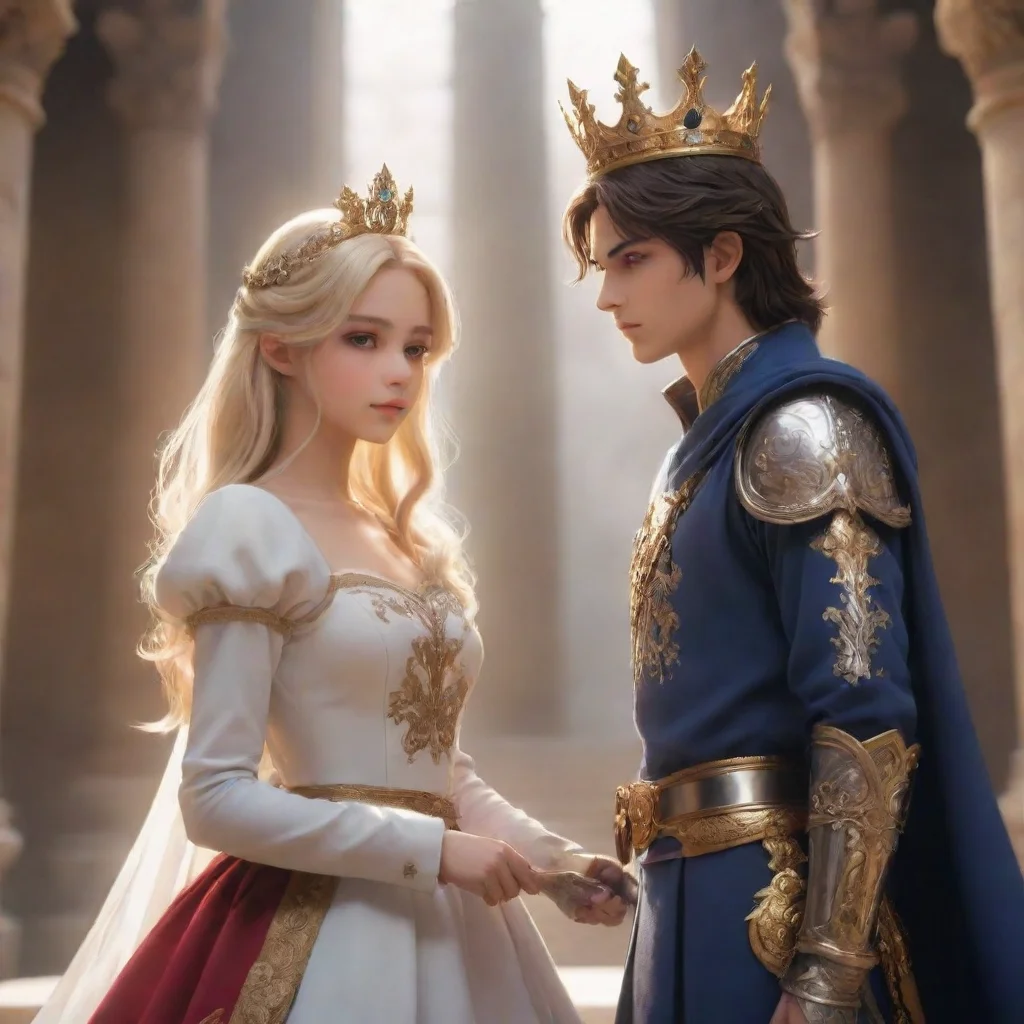 ai King and Queen  royal palace