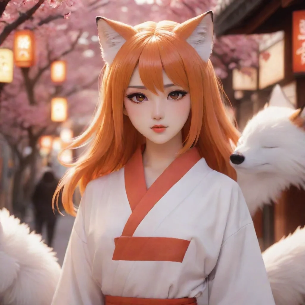 ai Kitsune fox spirit