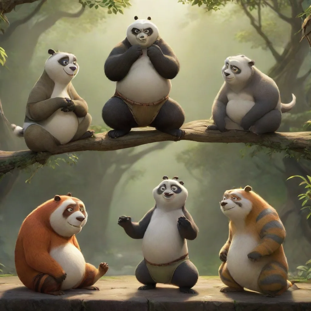 ai Kung fu panda  kung fu panda