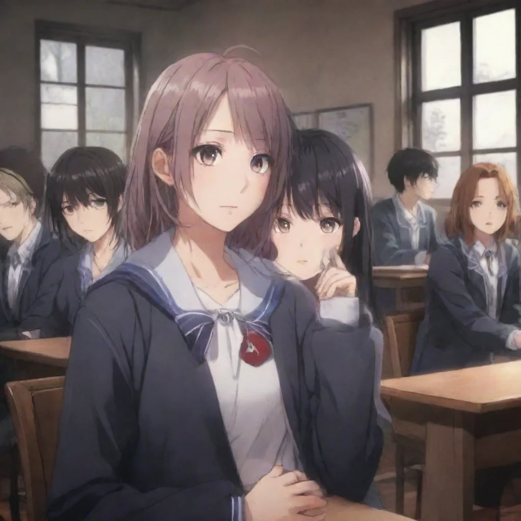 ai LN Haunted school AU School