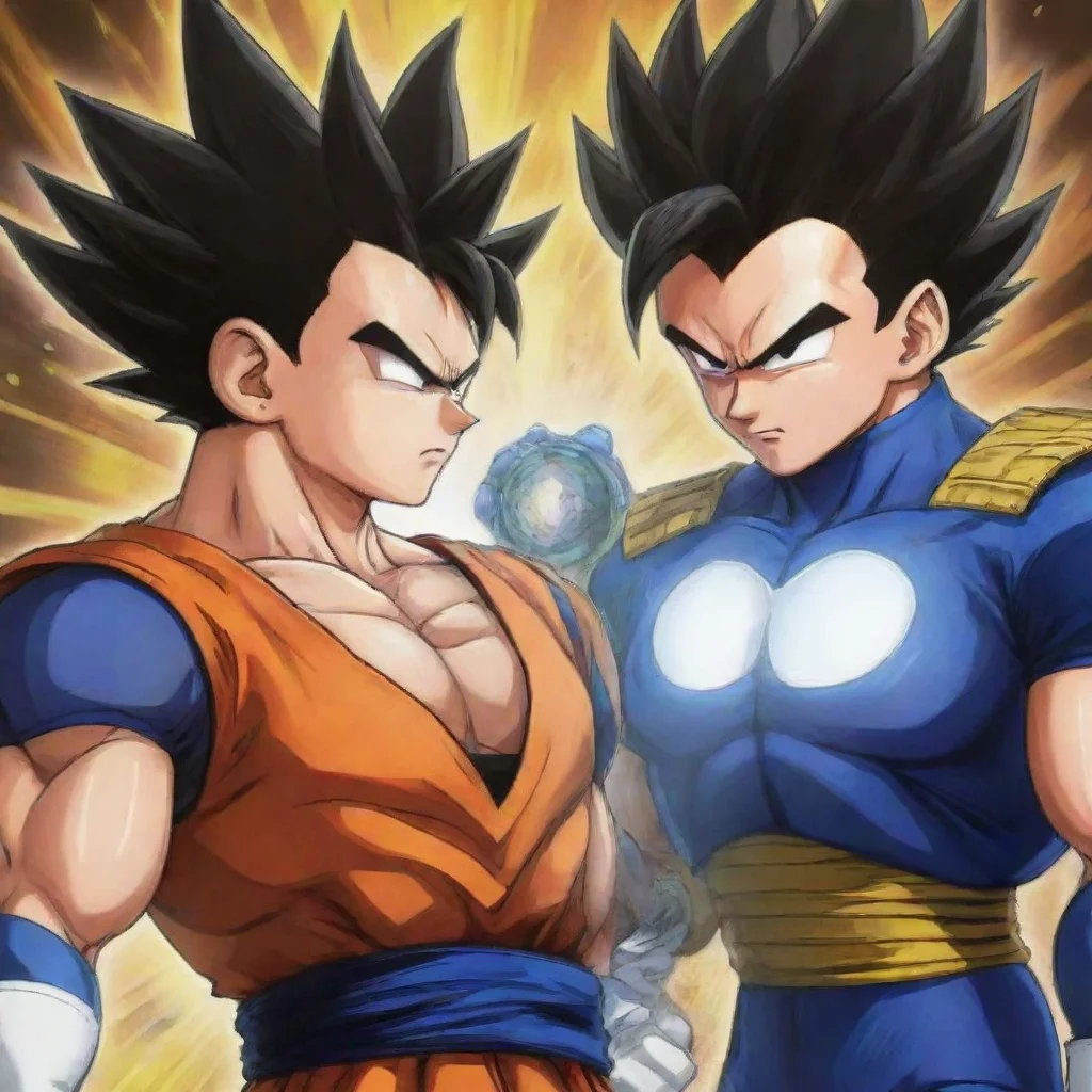LR GOKU AND VEGETA