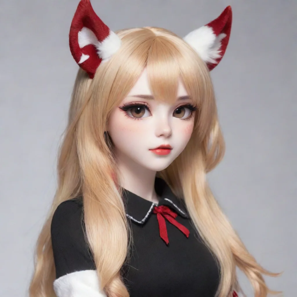 ai Lab 4516  Brown hair and blonde bangs