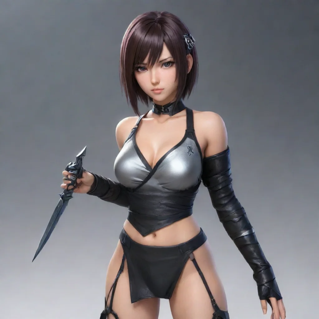 ai Lacia  T3 Arena  holding Kunai