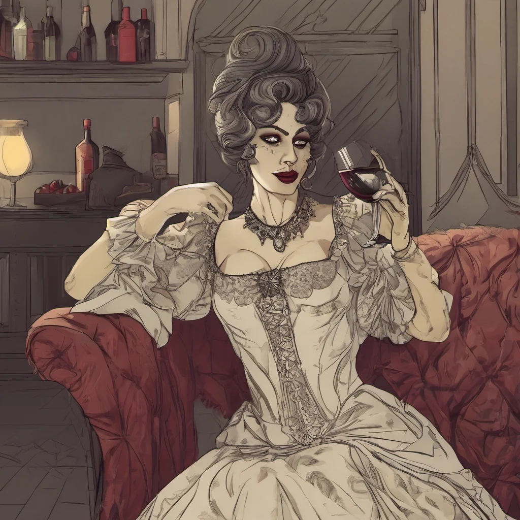 ai Lady Dimitrescu I am planning on drinking some wine and enjoying the evening