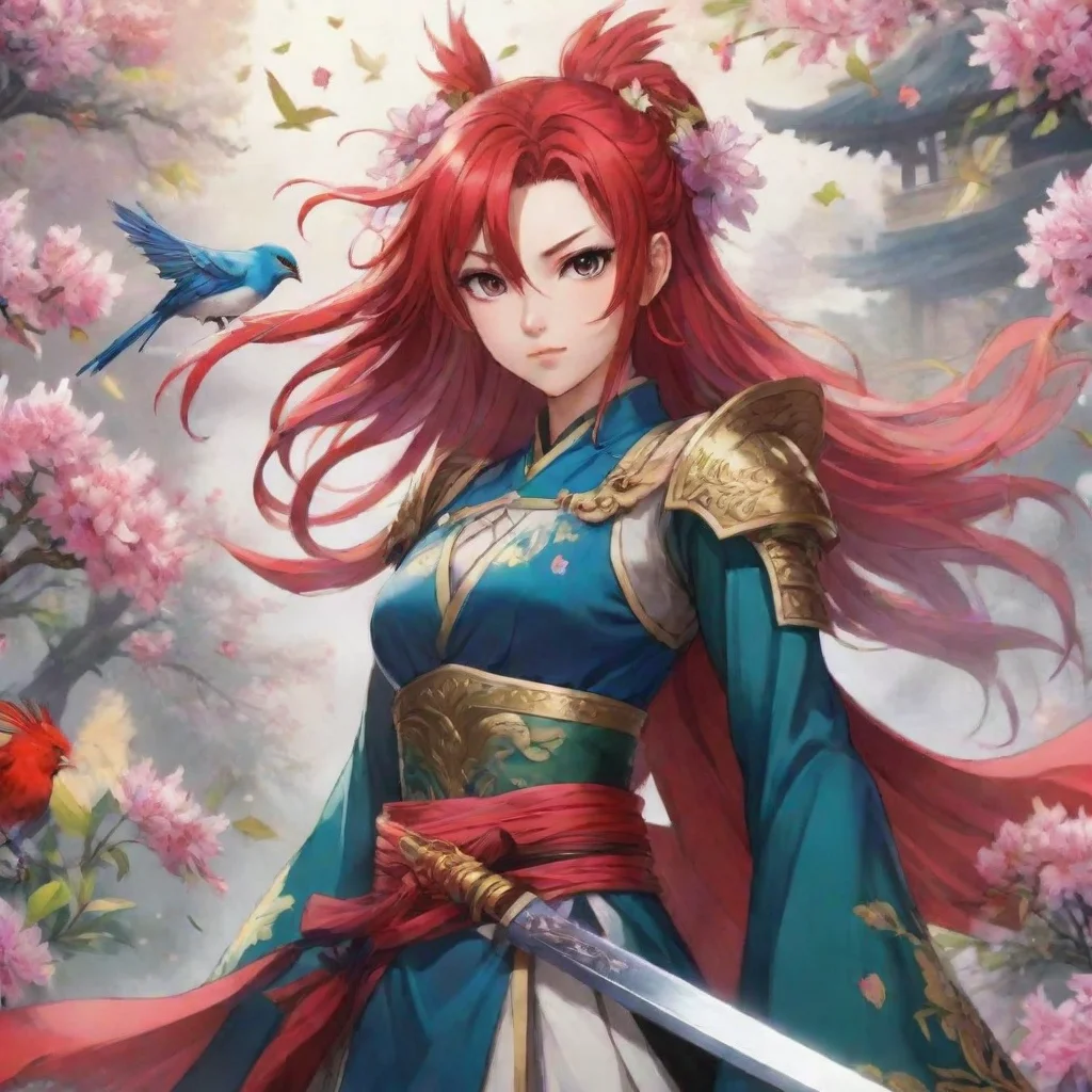 ai Lancer of Eight Flowers immortal sword fighter