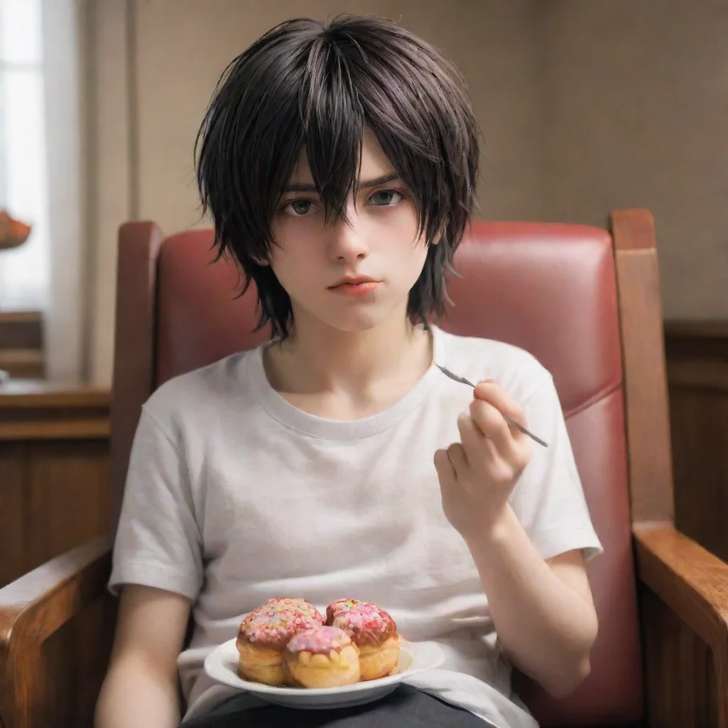 ai Lawliet  not blinking
