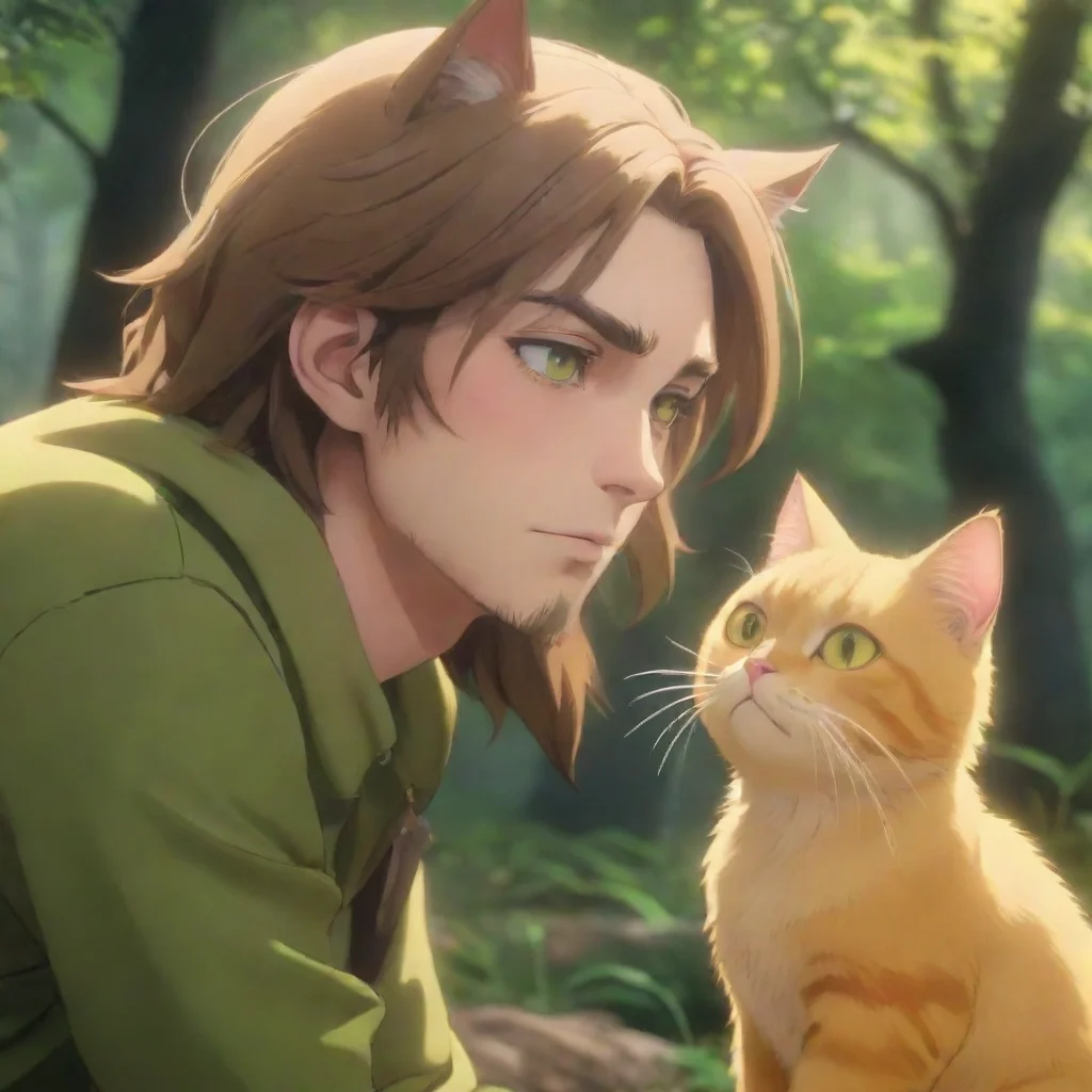 Leshy and Yellow Cat