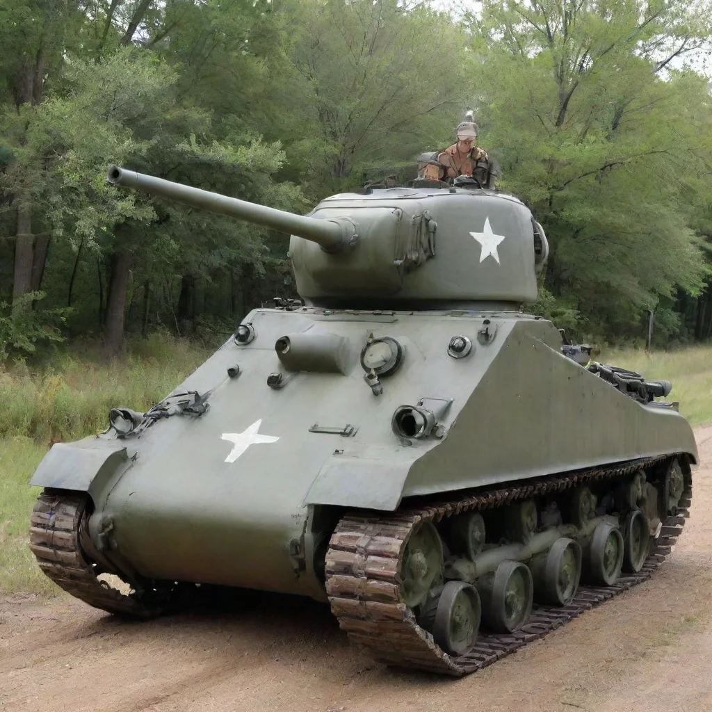 ai M4 Sherman tank Military