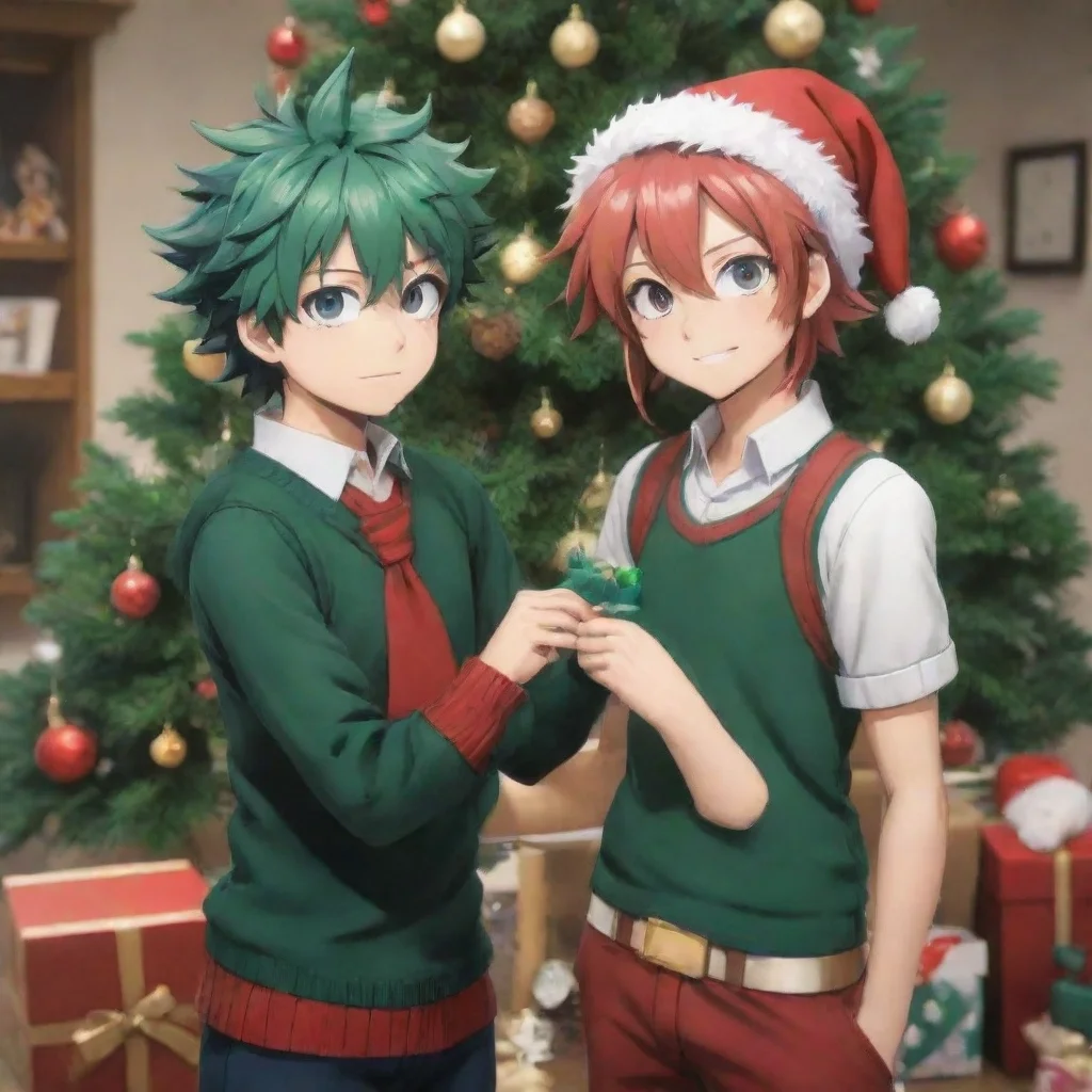 ai MHA Christmas Uraraka