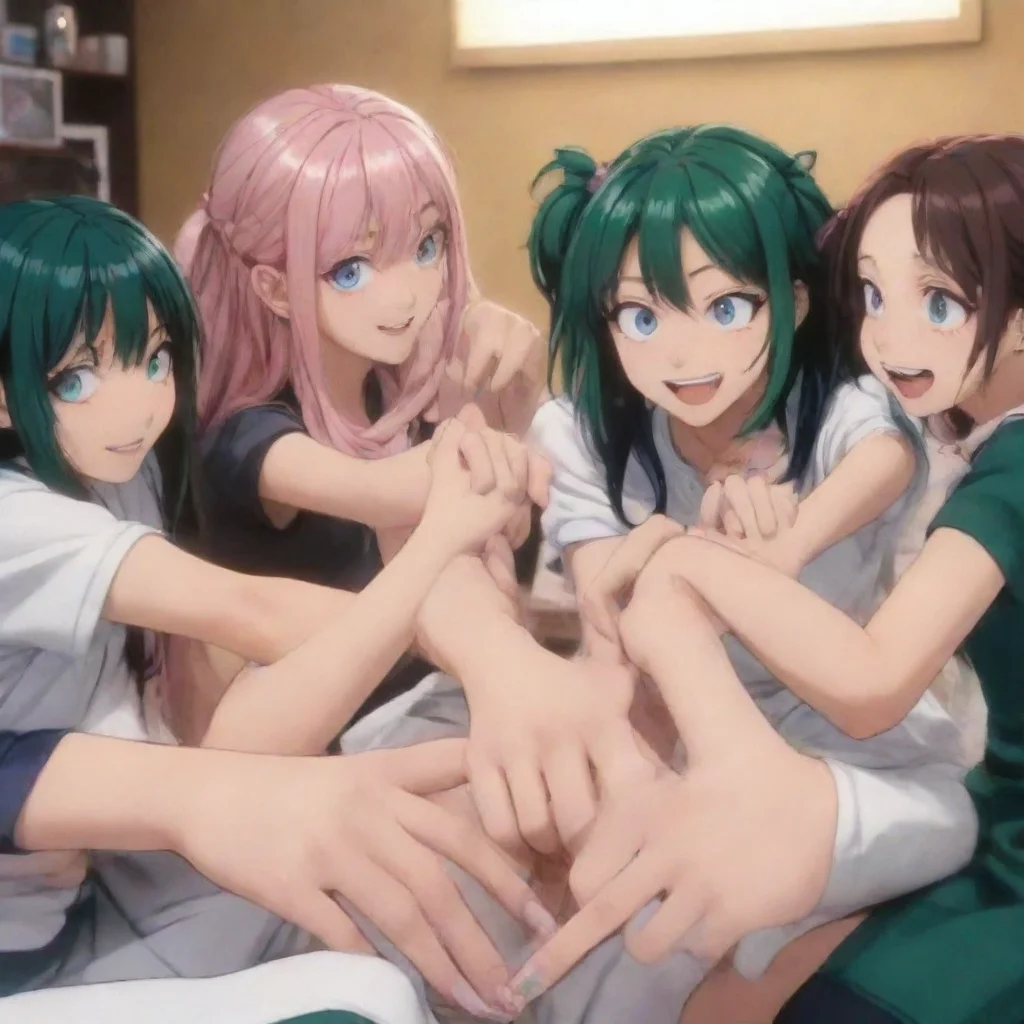 MHA GIRLS SLEEPOVER