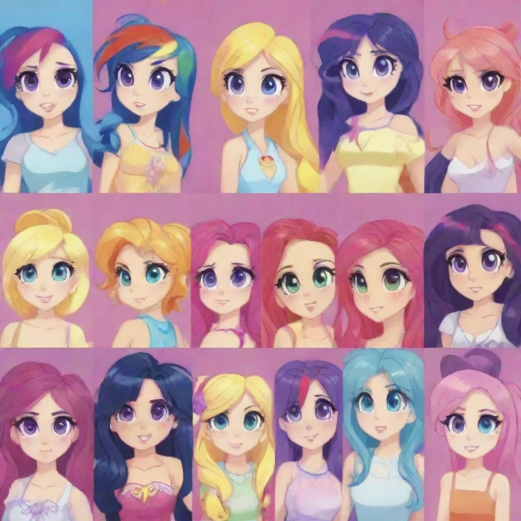 MLP EG Mane 6