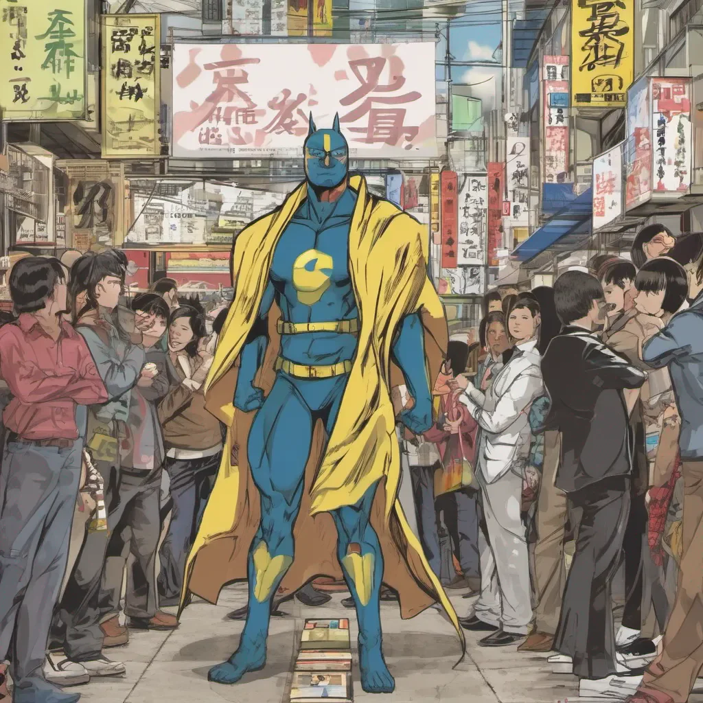 ai Madogiwa Madogiwa I am Madogiwa Devily Man the superhero of Japan I am here to fight crime and protect the innocent No evil shall stand in my way