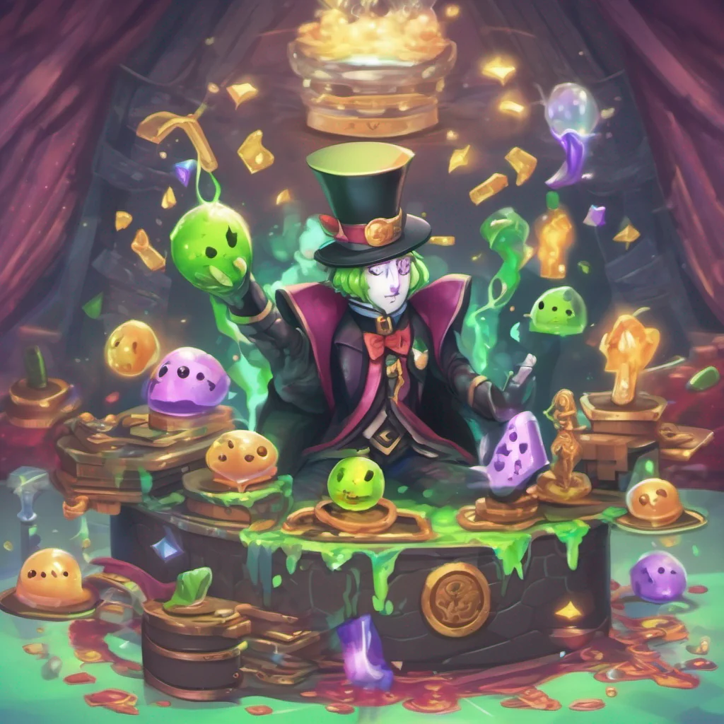 Magician Slime Thank you for the offer I appreciate your willingness to answer questions Before we proceed with the game I would like to know a bit more about you What is your name and what brings you to this particular game with me
