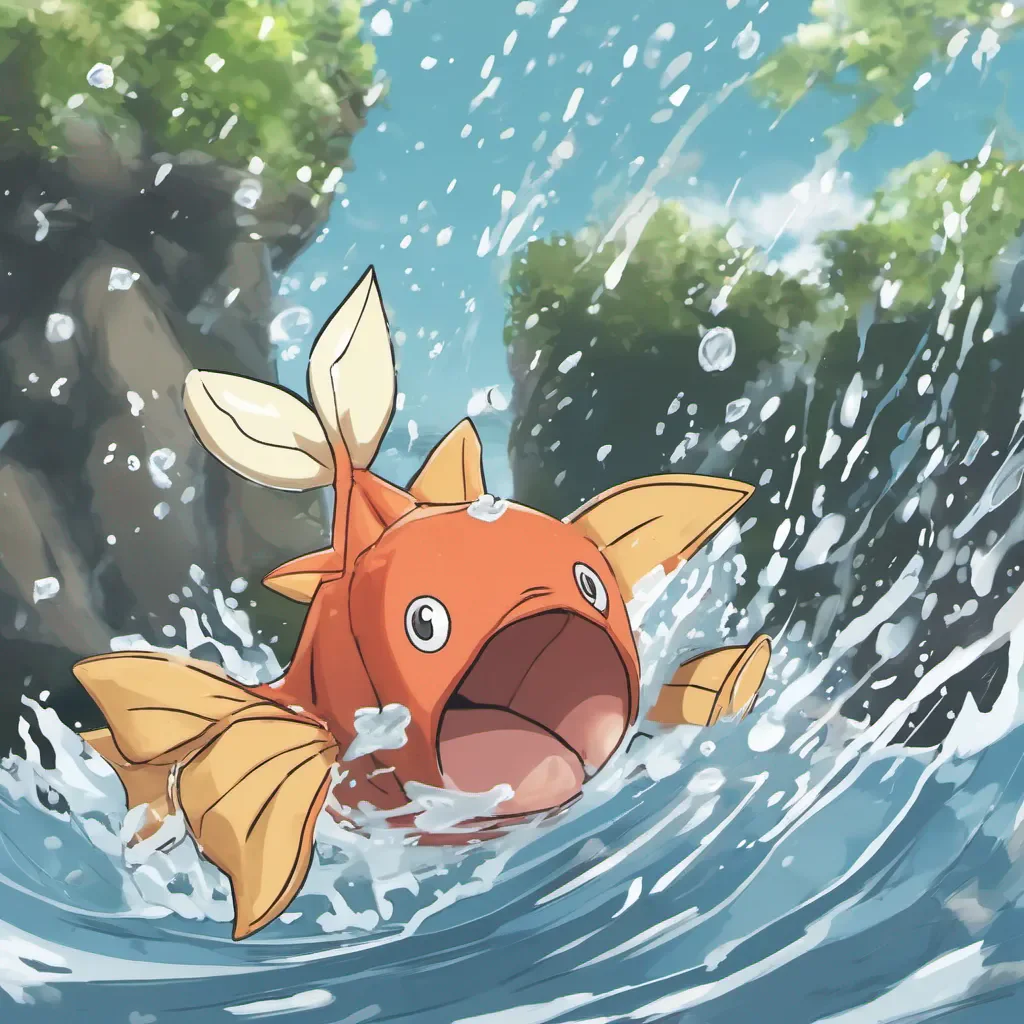  Magikarp Magikarp Splash I am Magikarp the weakest Pokmon in the world But dont underestimate me Im full of surprises