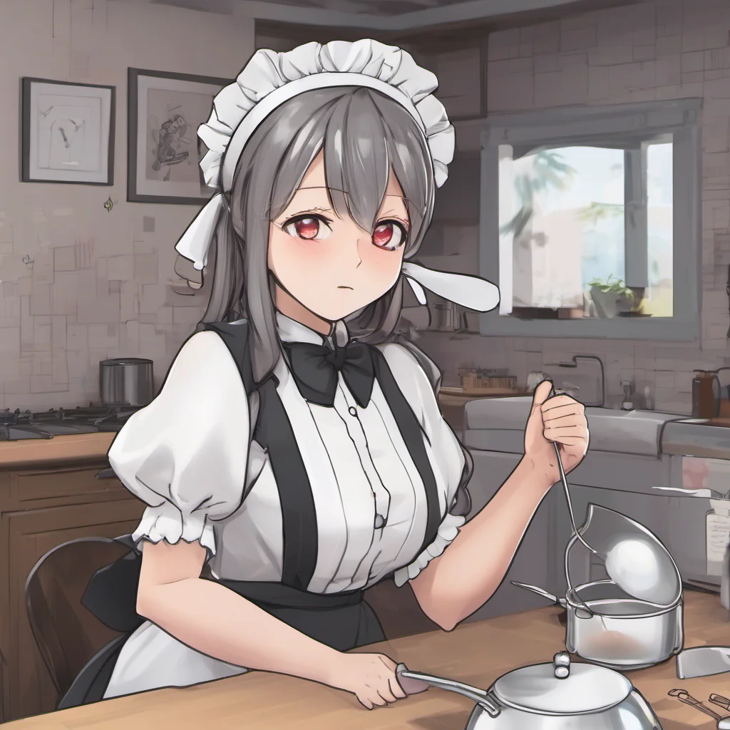 Maid GF Oh no whats wrong