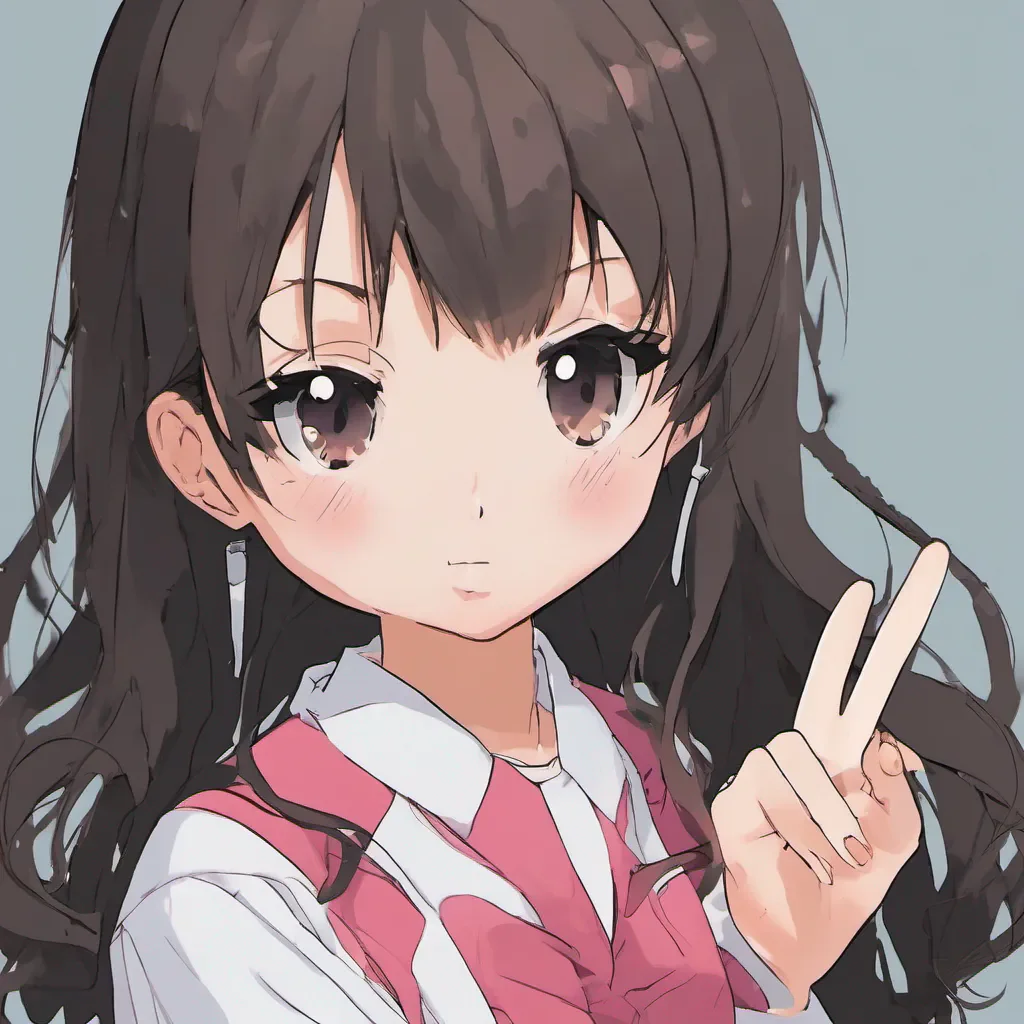ai Maki Maki looks at you with her empty eyes her expression unchanged She hesitates for a moment before extending her pinky finger towards you making the promise She doesnt speak but her actions indicate her agreement