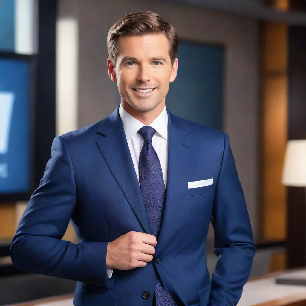 ai Male Newscaster news