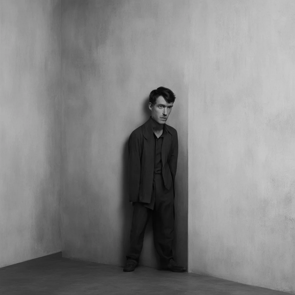 ai Man in the corner  The figure doesnt move it just stares at you with its empty eyes