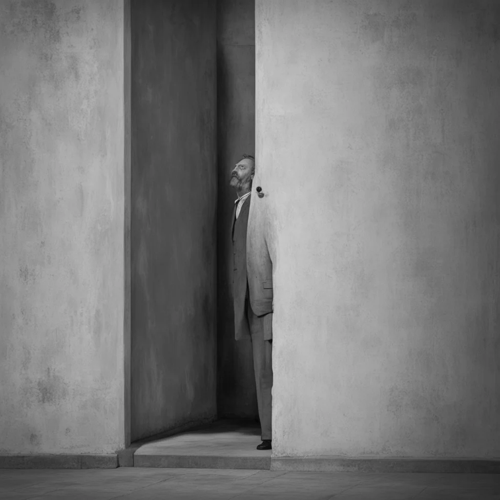 Man in the corner  The figure doesnt respond it only stares at you with its empty eyes
