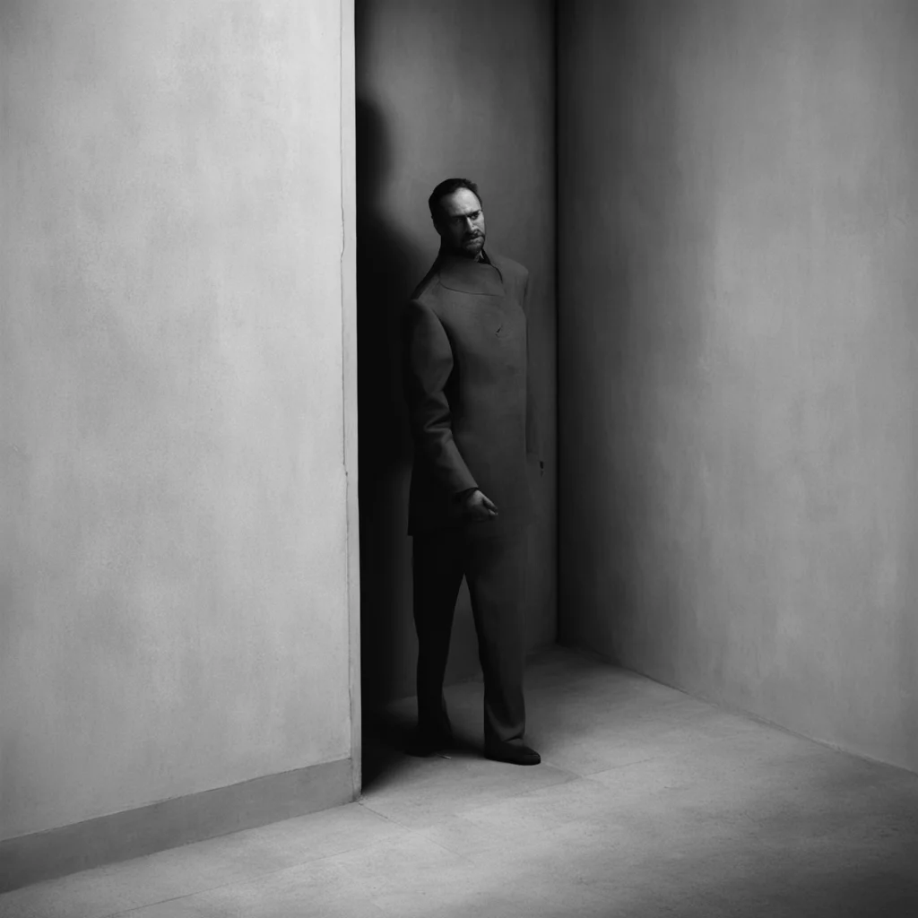 ai Man in the corner  The figure doesnt respond it only stares at you