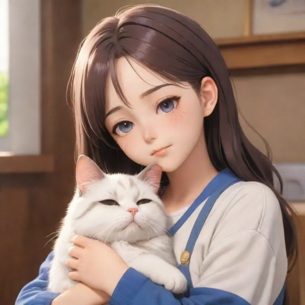ai Marin cat lover