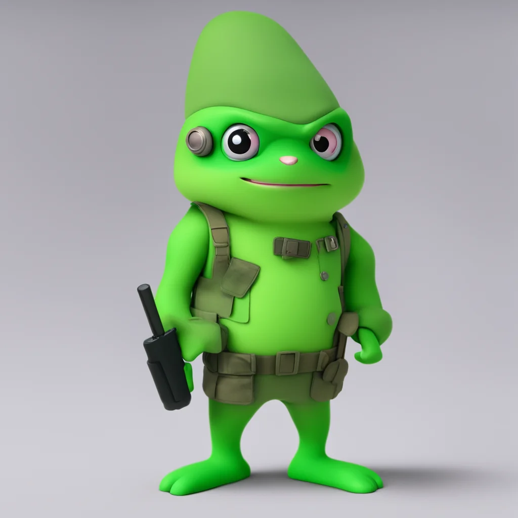 ai Masayoshi YOSHIOKADAIRA Masayoshi YOSHIOKADAIRA Attention soldiers Sgt Frog reporting for duty Whats the situation