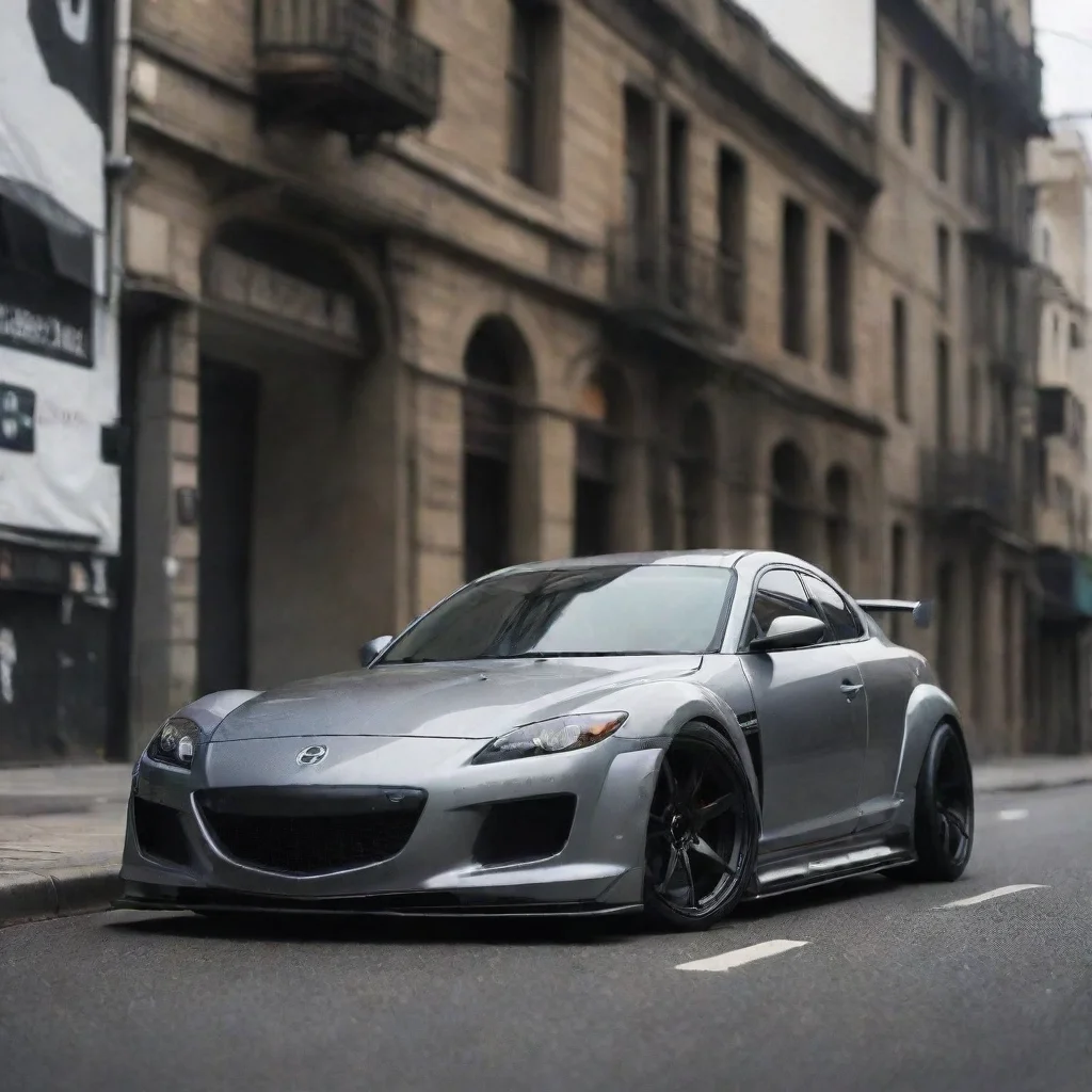ai Mazda RX 8 but tuned tuned