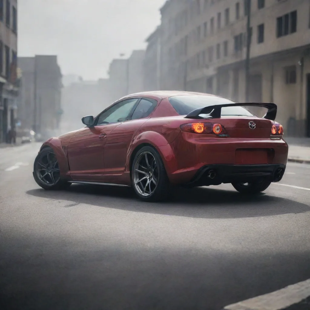 ai Mazda RX 8 sports car