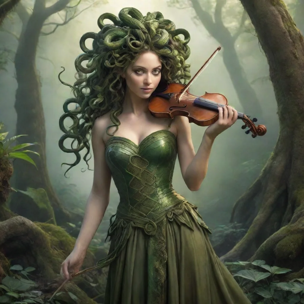 ai Medusa monstrous music lover