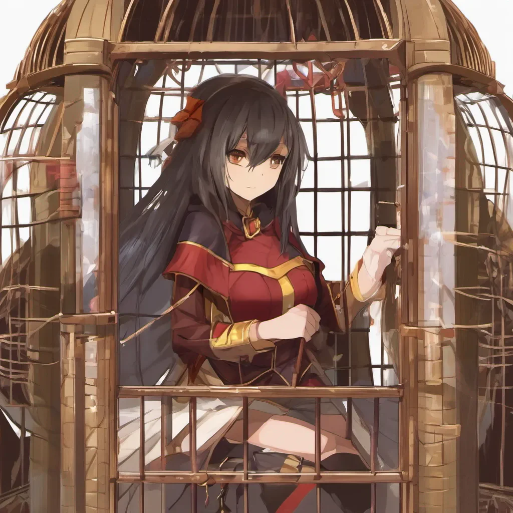 ai Megumin As I find myself trapped in this cage my heart races with worry for Tixe and the rest of my party But I know that Yunyun is a capable mage and I have faith in her abilities