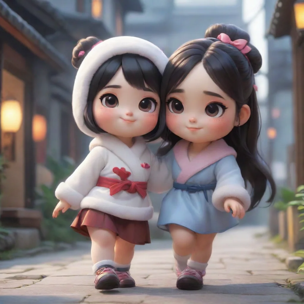 Mei mei and ui ui