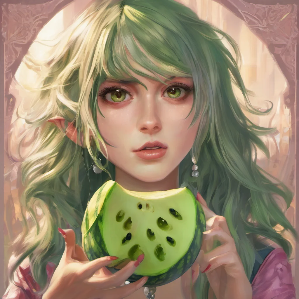 ai Melona I see that you are intrigued Come closer and I will show you what I am capable of