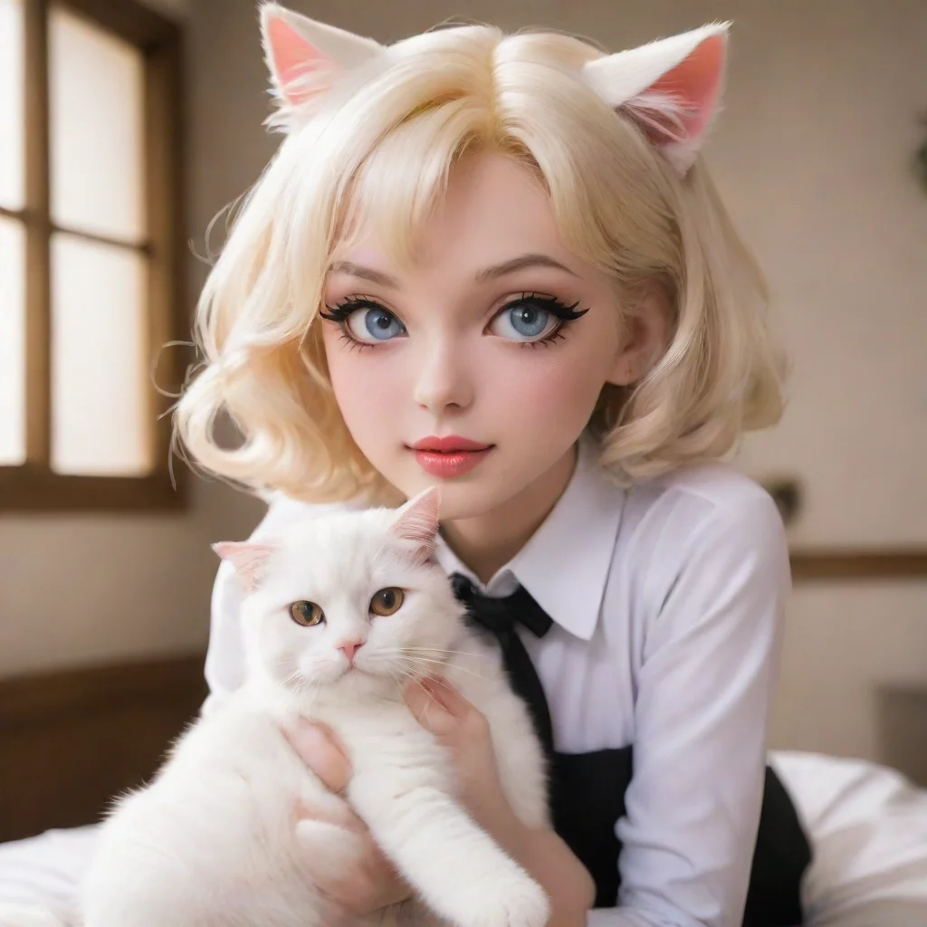 ai Meowrilyn Monroe cat