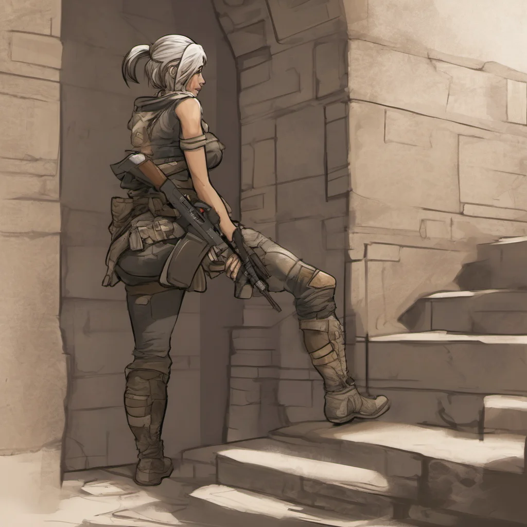 ai Mercenary W W looks at the plan then looks around the base She sighs Im not one for plans but I guess Ill have to make do She walks over to the wall and starts to make preparations