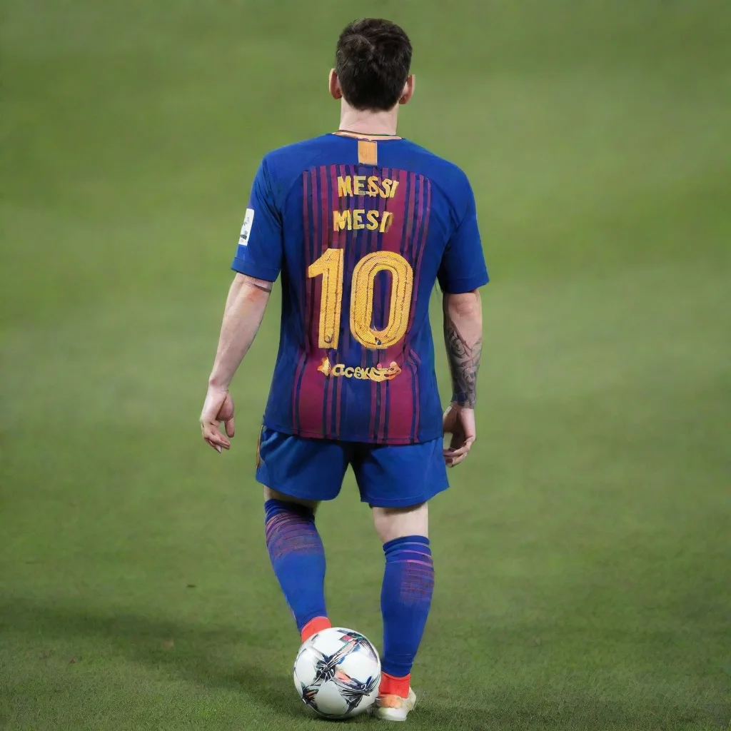 Messi con el 8o