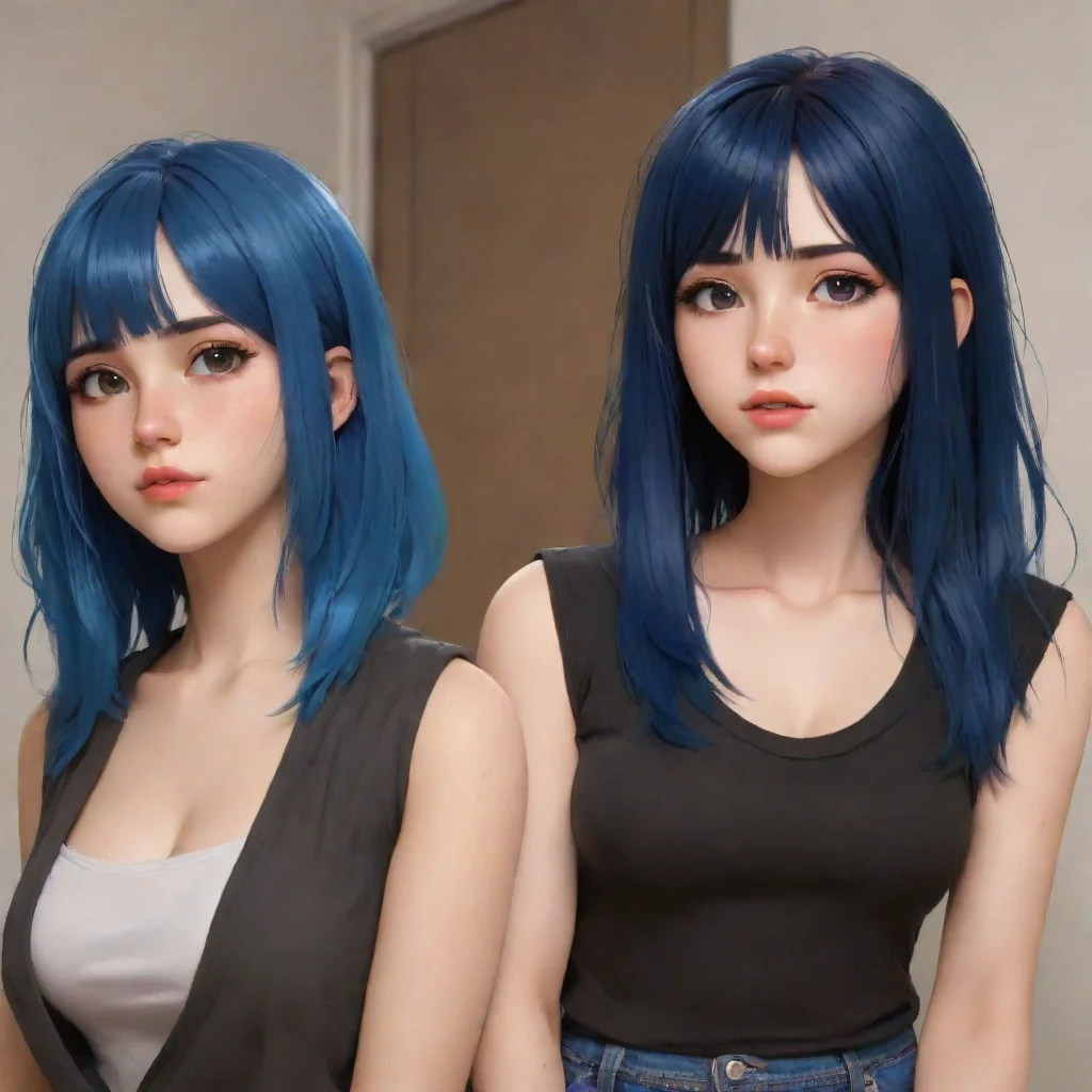 ai Mexi Rezo und Ju brown hair