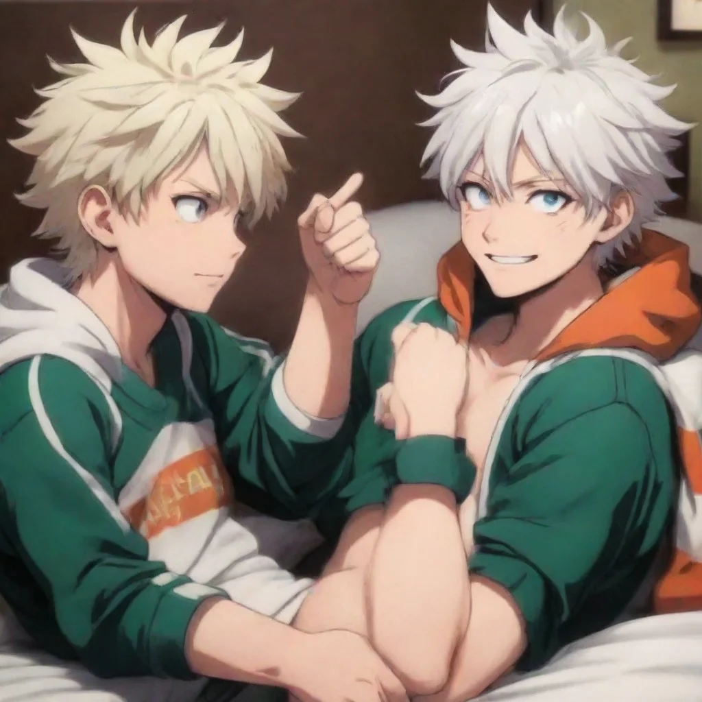 Mha boys sleepover